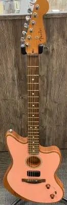 Fender - Acoustasonic Player Jazzmaster, Rosewood Fingerboard - Shell Pink 2